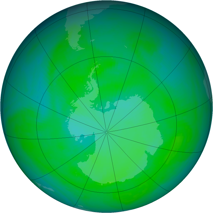 Ozone Map 1988-12-17
